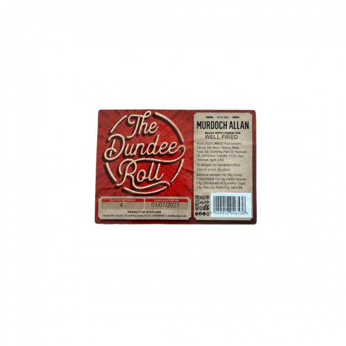 DUNDEE ROLL WELL FIRED SINGLE (4)