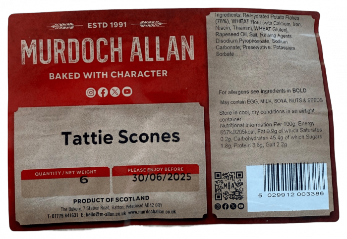 OVEN SCONES PLAIN (4)